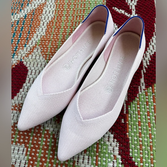 Rothy's Shoes - ❌SOLD❌ Rothy's Blush Points w tortoise soles retired ballet pink rose size 8